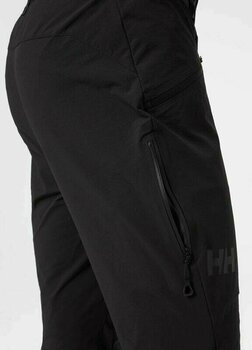 Calças de exterior Helly Hansen Men's Rask Light Softshell Pants Black S Calças de exterior - 3