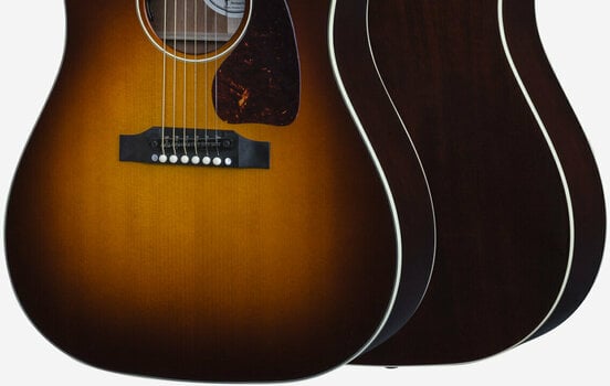 Elektroakustická gitara Dreadnought Gibson J-45 Progressive Autumn Burst - 2