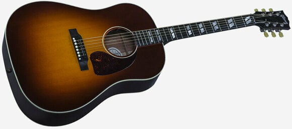 Guitare Dreadnought acoustique-électrique Gibson J-45 Progressive Autumn Burst - 3