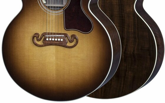 Elektroakustická gitara Jumbo Gibson SJ-100 Walnut Honeyburst - 2