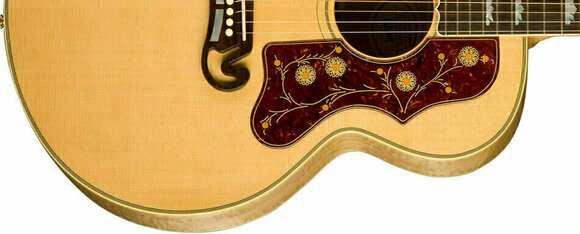 Guitare Jumbo acoustique-électrique Gibson SJ-200 Standard Antique Natural - 4