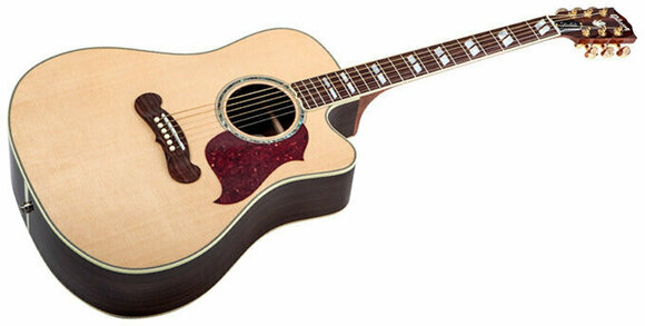 Guitare Dreadnought acoustique-électrique Gibson Songwriter Studio Cutaway Antique Natural - 8