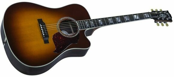 Elektroakustinen kitara Gibson Songwriter Cutaway Progressive Autumn Burst - 3