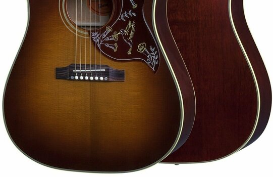 Dreadnought-gitarr Gibson Hummingbird Vintage Cherry Sunburst - 2