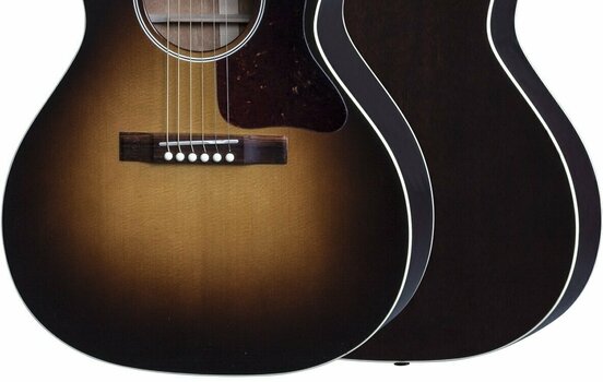 Guitare acoustique-électrique Gibson L-00 Standard Vintage Sunburst - 2