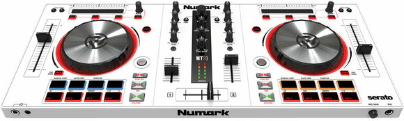 Controler DJ Numark MIXTRACK PRO III White Limited Edition - 3