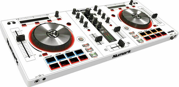DJ Controller Numark MIXTRACK PRO III White Limited Edition - 4