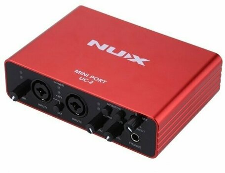 USB Audio interfész Nux UC-2 Mini Port Red - 3
