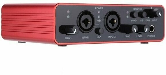 USB Audio interfész Nux UC-2 Mini Port Red - 4