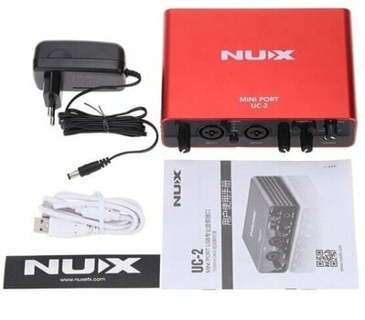 USB Audio interfész Nux UC-2 Mini Port Red - 5