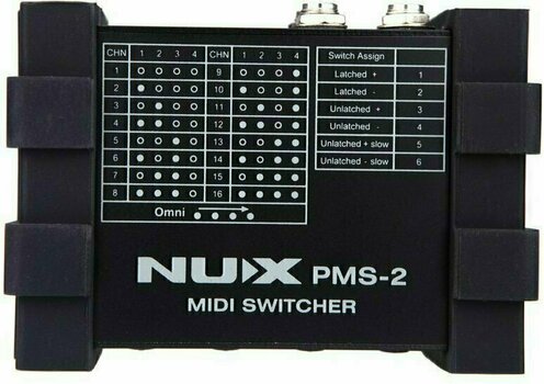 MIDI kontroler, MIDI ovladač Nux PMS-2 MIDI Switcher - 2