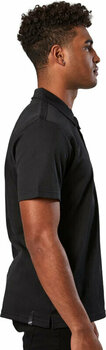 T-Shirt Alpinestars Realm Polo Black M T-Shirt - 3