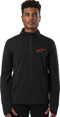 Sweatshirt Alpinestars Mission V2 Midlayer Black L Sweatshirt - 1