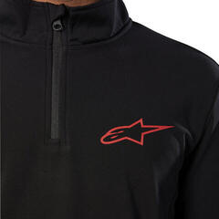 Sweatshirt Alpinestars Mission V2 Midlayer Black L Sweatshirt - 3