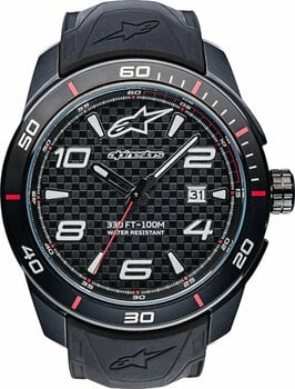 Moto darčekový predmet Alpinestars Tech Watch 3 Black/Black Iba jedna veľkosť - 2
