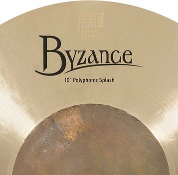 Splash Cymbal Meinl Byzance Traditional Polyphonic Splash Cymbal 10" - 3