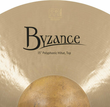 Hi-Hat činela Meinl Byzance Traditional Polyphonic Hi-Hat činela 15" - 5
