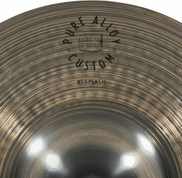 Cymbale splash Meinl Pure Alloy Custom Cymbale splash 8" - 3