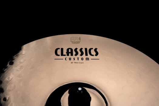 Crash Cymbal Meinl Classics Custom Brilliant Crash Cymbal 16" - 7