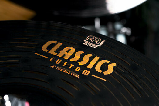 Crash Cymbal Meinl Classics Custom Dark Crash Cymbal 16" - 7