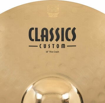 Crash Cymbal Meinl Classics Custom Brilliant Crash Cymbal 18" - 3