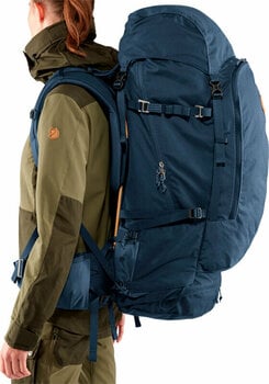 Outdoor Backpack Fjällräven Keb 72 W Storm/Dark Navy 0 Outdoor Backpack - 10