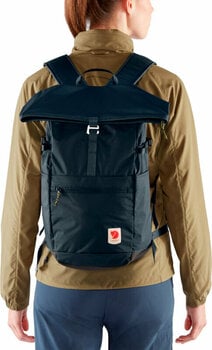 Lifestyle Backpack / Bag Fjällräven High Coast Foldsack 24 Green 24 L Backpack - 7