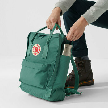 Lifestyle Backpack / Bag Fjällräven Kånken Foliage Green/Peach Sand 16 L Backpack - 4