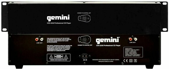 Reproductor de DJ en rack Gemini CDX2250 - 2