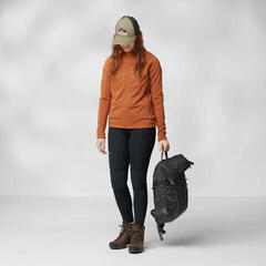 Majica s kapuljačom na otvorenom Fjällräven Abisko Lite Fleece W Terracotta Brown L Majica s kapuljačom na otvorenom - 2