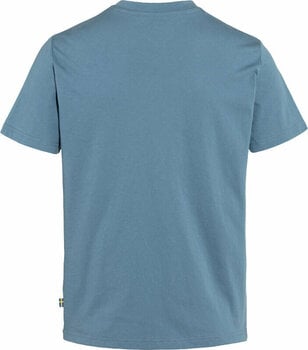 Outdoor T-Shirt Fjällräven Fox Boxy Logo Tee W Dawn Blue L Outdoor T-Shirt - 2
