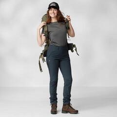 Outdoor Pants Fjällräven Abisko Trail Stretch W Dark Navy 40 Outdoor Pants - 2