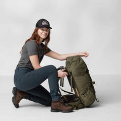 Outdoor Pants Fjällräven Abisko Trail Stretch W Dark Navy 40 Outdoor Pants - 3