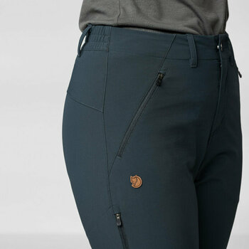 Outdoor Pants Fjällräven Abisko Trail Stretch Trousers W Deep Forest 38 Outdoor Pants - 5