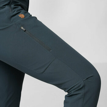 Outdoor Pants Fjällräven Abisko Trail Stretch Trousers W Deep Forest 38 Outdoor Pants - 6