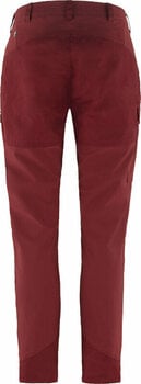 Pantalones para exteriores Fjällräven Nikka Trousers Curved W Bordeaux Red 36 Pantalones para exteriores - 2