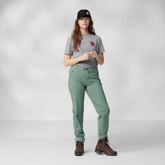 Pantaloni Fjällräven High Coast Trail W Patina Green - 2