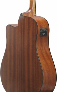 Elektroakusztikus gitár Ibanez AAD50CE-TCB Transparent Charcoal Burst - 4