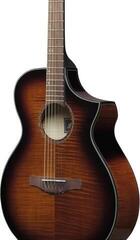 guitarra eletroacústica Ibanez AEWC400-AMS Amber Sunburst guitarra eletroacústica - 3