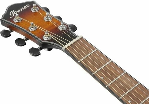 guitarra eletroacústica Ibanez AEWC400-AMS Amber Sunburst - 6