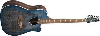 Elektroakustická gitara Dreadnought Ibanez ALT30FM-BDB Blue Doom Burst Elektroakustická gitara Dreadnought - 2
