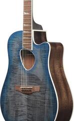 Elektroakustická gitara Dreadnought Ibanez ALT30FM-BDB Blue Doom Burst Elektroakustická gitara Dreadnought - 3