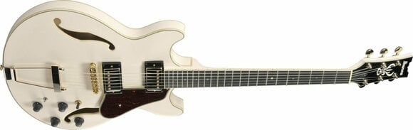 Halbresonanz-Gitarre Ibanez AMH90-IV Ivory - 3