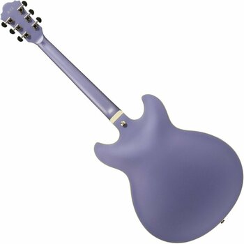 Félakusztikus - jazz-gitár Ibanez AS73G-MPF Metallic Purple Flat - 2