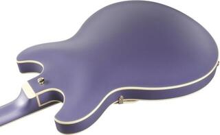 Poolakustiline kitarr Ibanez AS73G-MPF Metallic Purple Flat Poolakustiline kitarr - 4