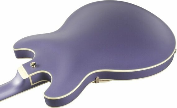 Félakusztikus - jazz-gitár Ibanez AS73G-MPF Metallic Purple Flat - 5
