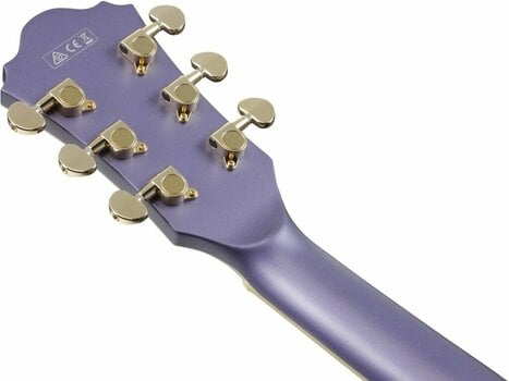 Guitare semi-acoustique Ibanez AS73G-MPF Metallic Purple Flat - 7