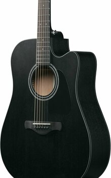 electro-acoustic guitar Ibanez AW1040CE-WK Weathered Black - 4