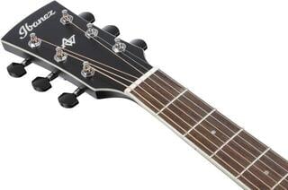 Akustická kytara Ibanez AW84-WK Weathered Black Akustická kytara - 5