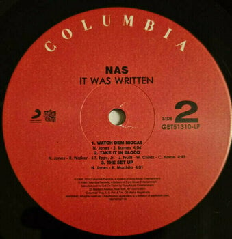 Vinyl Record Nas - It Was Written (2 LP) - 3
